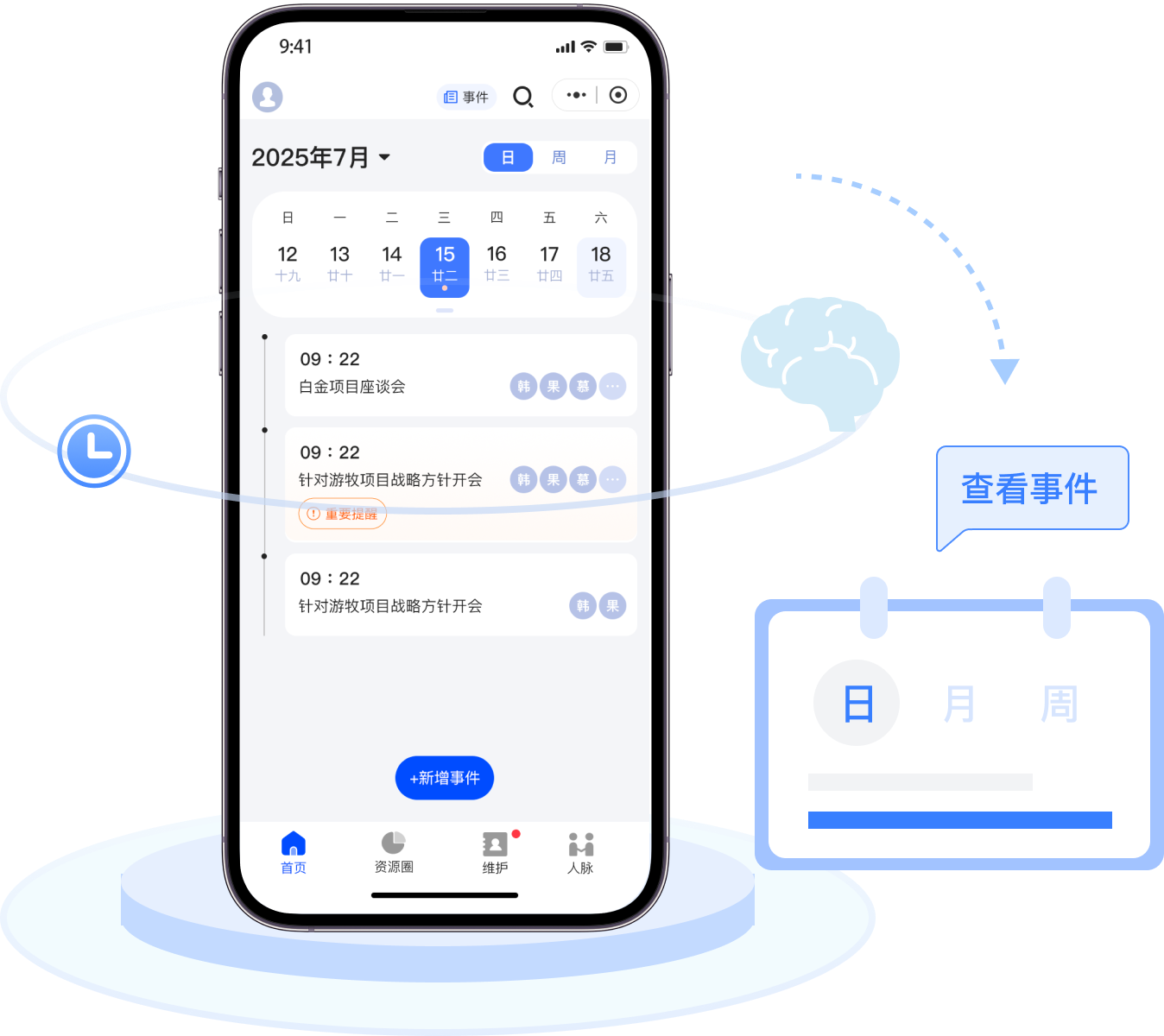 日历视图